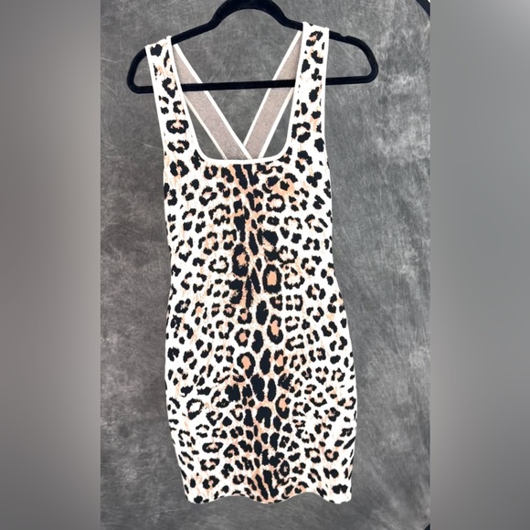Express Dresses & Skirts - Express Leopard Print Bodycon Mini Dress | NWT | Size S